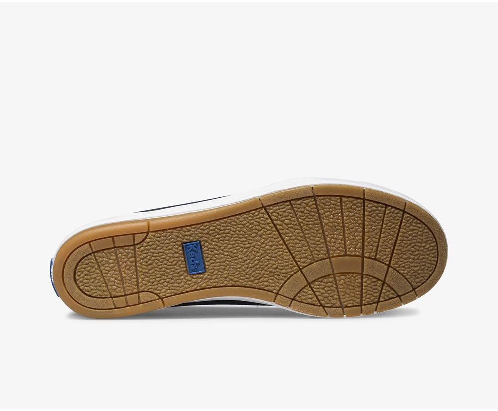 Slip Ons Keds Femme Bleu Marine - Carmel - 459-NRVYSH